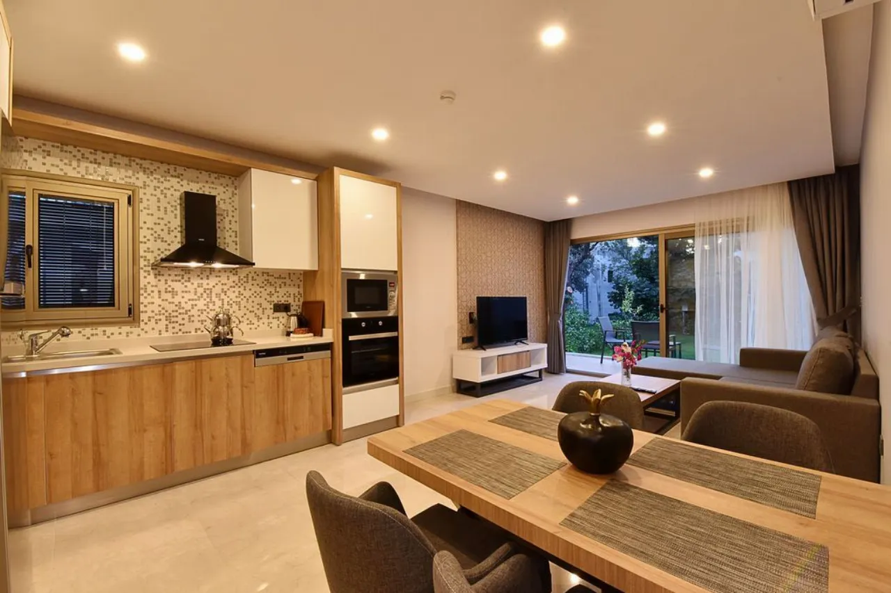 3 + 1 Havuz Manzaralı Luxury Apartment