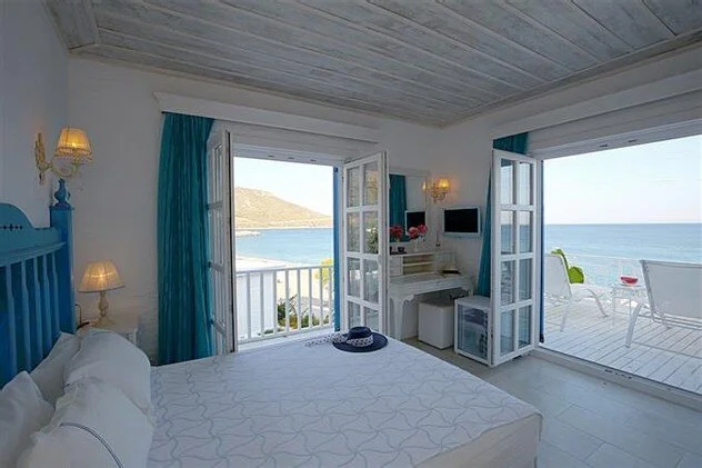 Köşe Verandalı Deniz Manzaralı